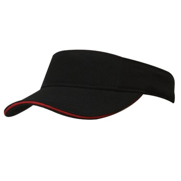 Brushed Heavy Cotton Visor Thumbnail