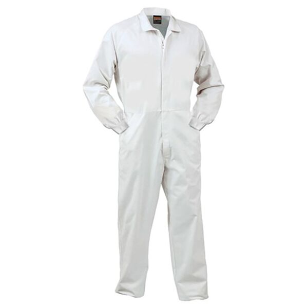 Overall Workzone Polycotton Food Industry Zip White Thumbnail