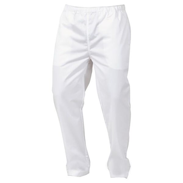 Trouser Workzone Polycotton Food Industry White Thumbnail