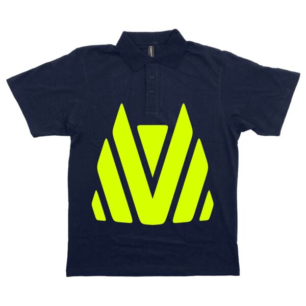 CHEVRON PRINTED Classic Adults Polo Thumbnail