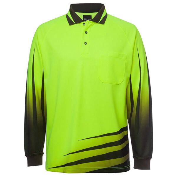 JB's Hi Vis L/S Rippa Sub Polo Thumbnail