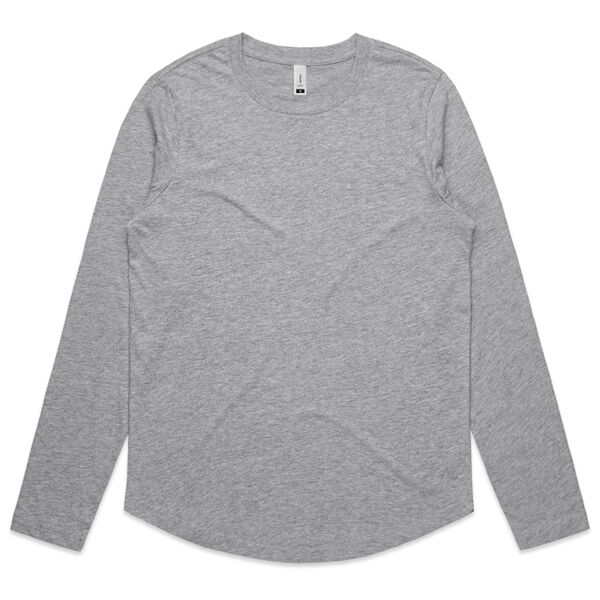 Womens Curve Long Sleeve Tee Thumbnail